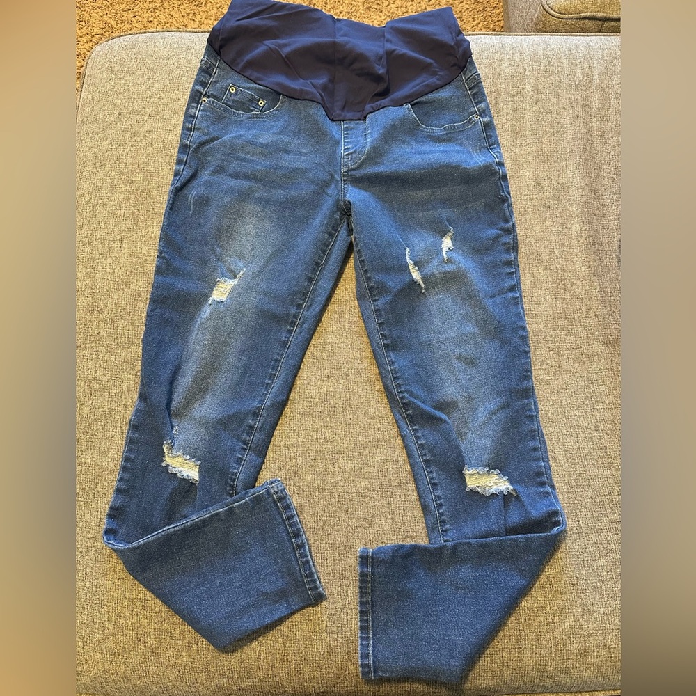 Maternity Jeans-size large